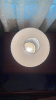 Hobnail Milk Glass Lamp - 2