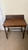 Solid Wood Writing Desk w/ Chair - 4