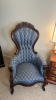 His & Hers Antique Victorian Style Chairs - 2