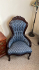 His & Hers Antique Victorian Style Chairs - 3