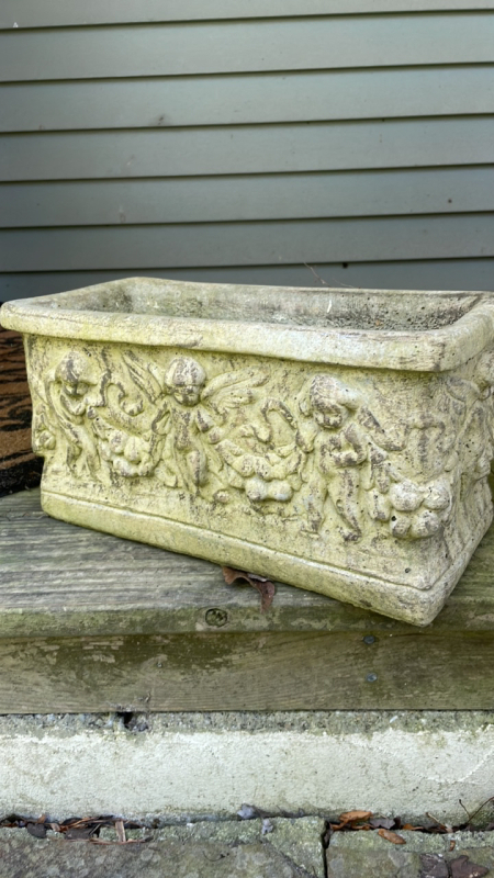 Fairy Concrete Planter