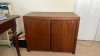 Solid Wood 4-Drawer File Credenza