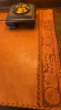 (2) Lamps and Leather Desk Set - 4