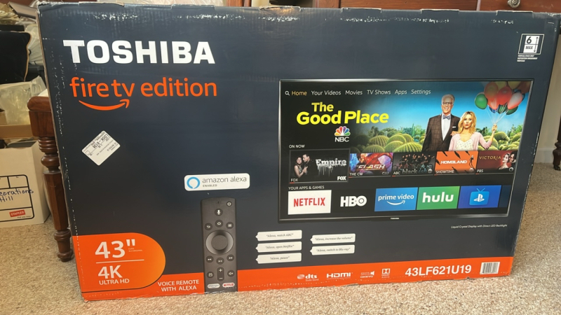 Toshiba Fire TV Edition 43” TV