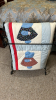 Quilt Rack w/ Quilt and Sheet Set