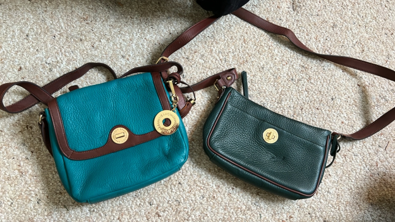 (2) Isaac Mizrahi Crossbody Handbags