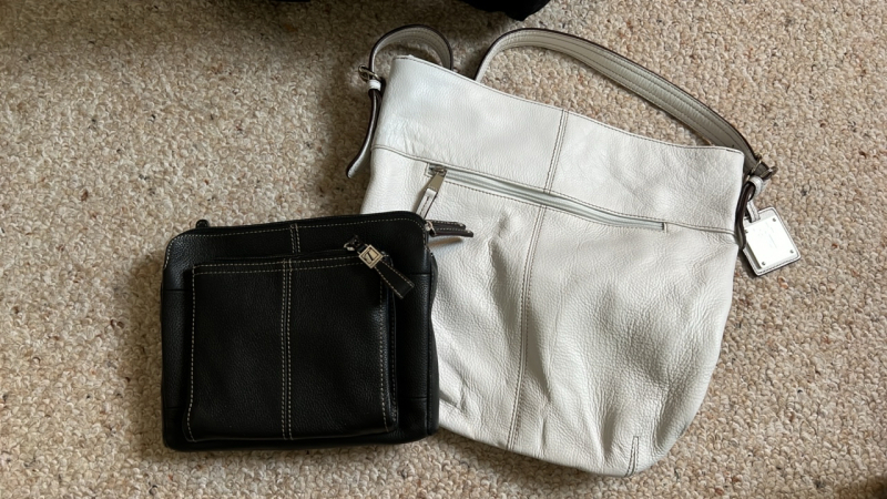 Tignanello Handbag and Clutch