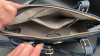 Dooney & Bourke Large Domed Navy Leather Satchel - 7
