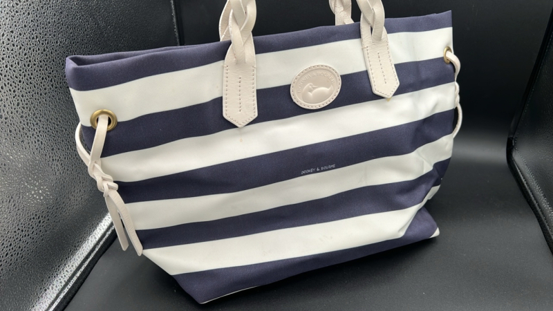 Dooney & Bourke Canvas Tote w/ Wrist Wallet