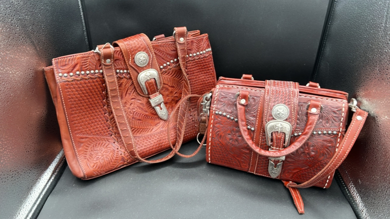 American West Leather Purse and Handbag