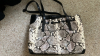 Vince Camuto Leather Snake Skin Bag and Patricia Nash Leather Snake Skin Handbag - 10