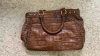 Isaac Mizrahi Brown Leather Bag and Marc and Marc by Sharif Top Handle handbag - 2