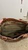 Isaac Mizrahi Brown Leather Bag and Marc and Marc by Sharif Top Handle handbag - 3