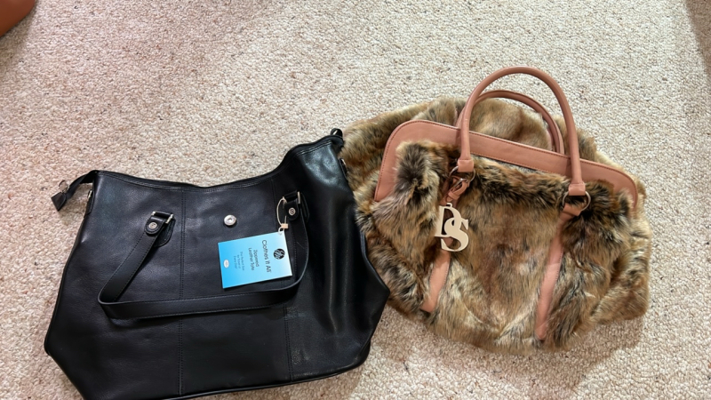 JM Leather Tote and DS Weekender Bag