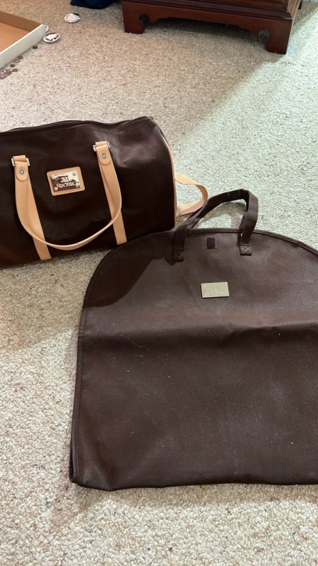 JM New York Suede Travel Bags