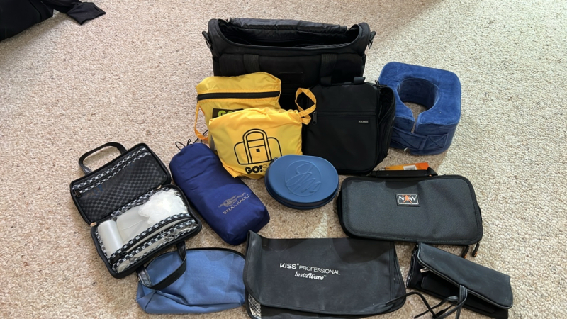 Assorted Travel Accessories