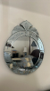 Venetian Oval Glass Mirror