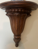 Wall Sconce, Ceramic Decanter and Cast Iron Pediment - 3