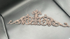 Wall Sconce, Ceramic Decanter and Cast Iron Pediment - 4