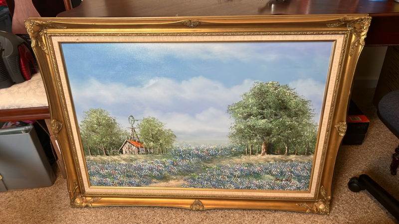 Flower Orchard Painting