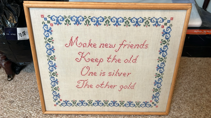 Framed Cross Stitch