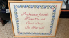 Framed Cross Stitch