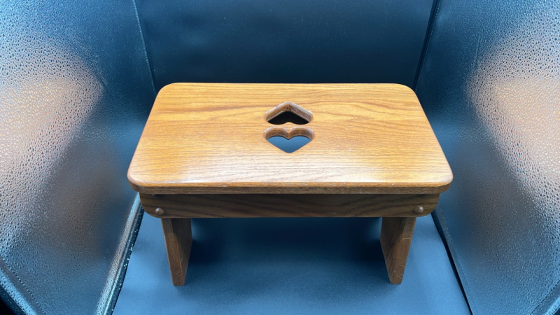 Miniature Wooden Step Stool