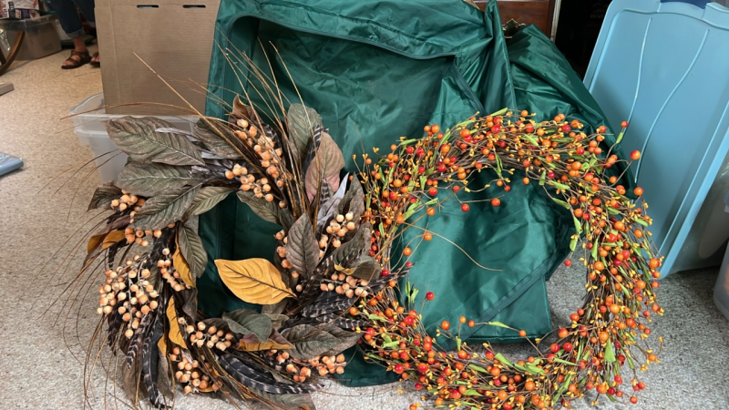 Fall Wreaths w/ Heavy Duty Wreath Bag