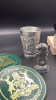 Nottingham Coasters, Singapore Pewter Cup and Lion, and Salt and Pepper Shakers - 6