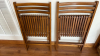 Wooden Folding Chairs (2) - 6