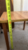 Folding Table, Wooden End Table and Stools (2) - 8