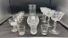 Bar and Tableware Crystal Items