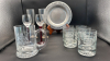 Barware and Pewter Plate - 2