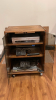 Media Cabinet with Contents - 2