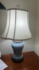 Blue and White Porcelain Lamp
