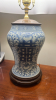 Blue and White Porcelain Lamp - 4