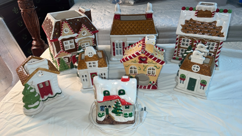 Assorted Christmas Luminary Village