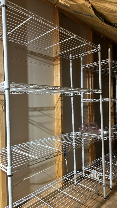 Wire Shelving Unit