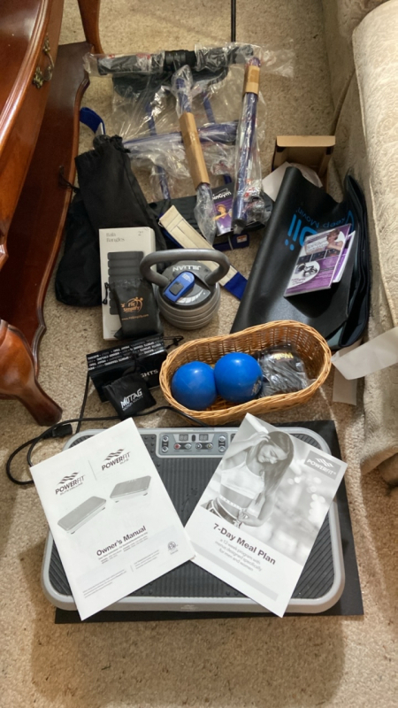 Assorted Workout Equipment
