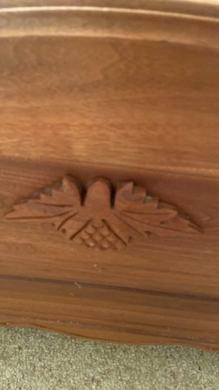 Solid Walnut Lillian Russell 11 Pc. Bedroom Suite by Davis Cabinet Co of Nashville