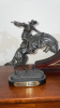 Remington Style Bronco Buster Statue and Mantle Clock - 2