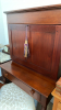 Secretary Writing Desk Drop Front with Chair - 3