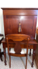 Secretary Writing Desk Drop Front with Chair - 14