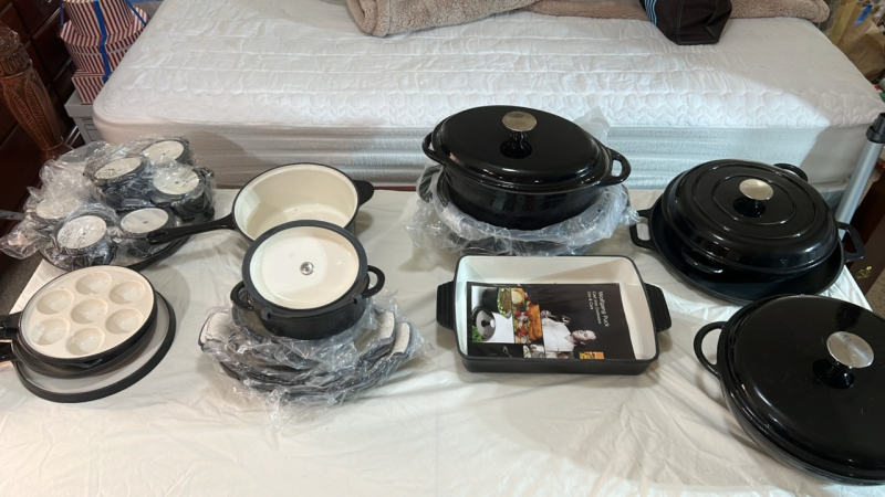 Wolfgang Puck Cast Iron Cookware