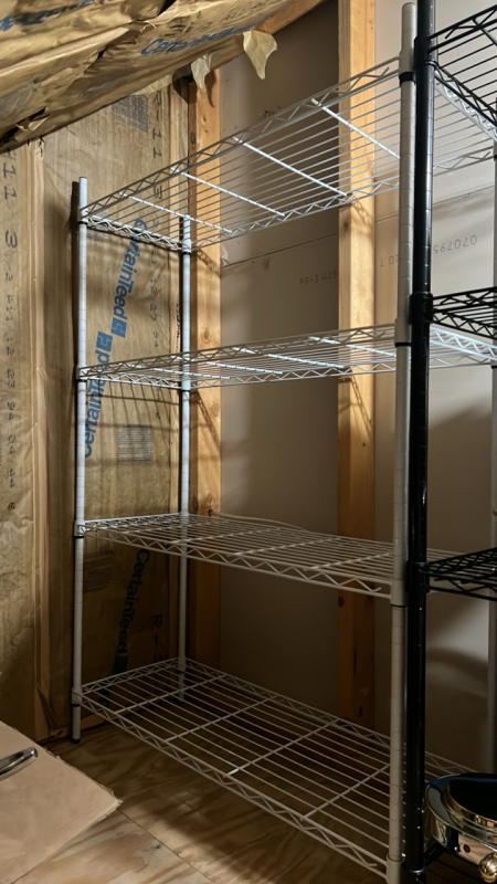 White Wire Shelf