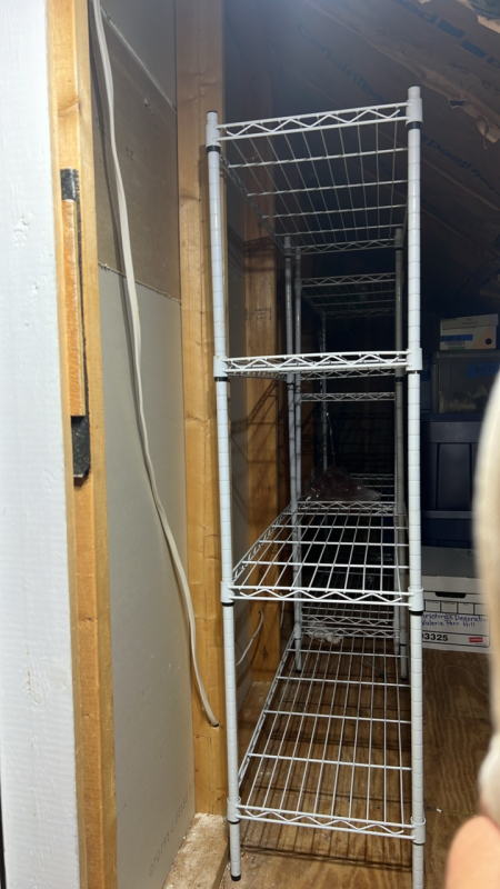 Wire Shelving Unit
