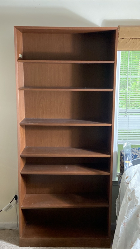 Hale Adjustable Wood Bookcase