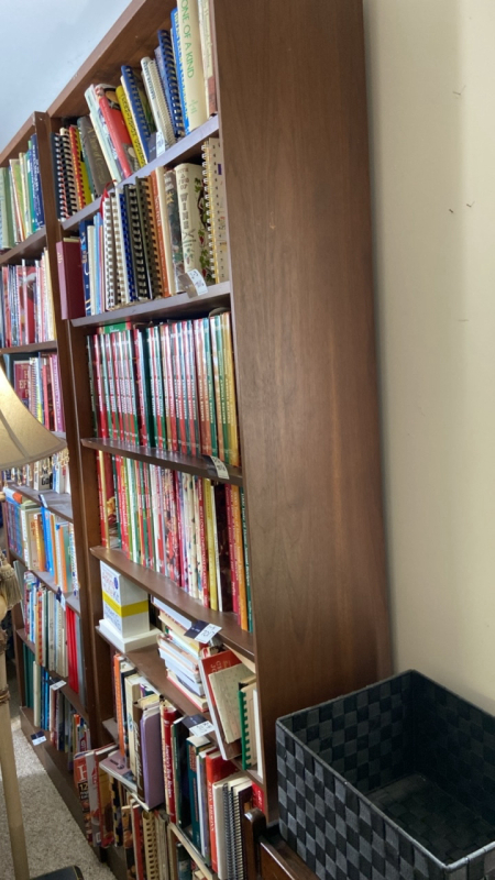 Adjustable Wood Bookcase