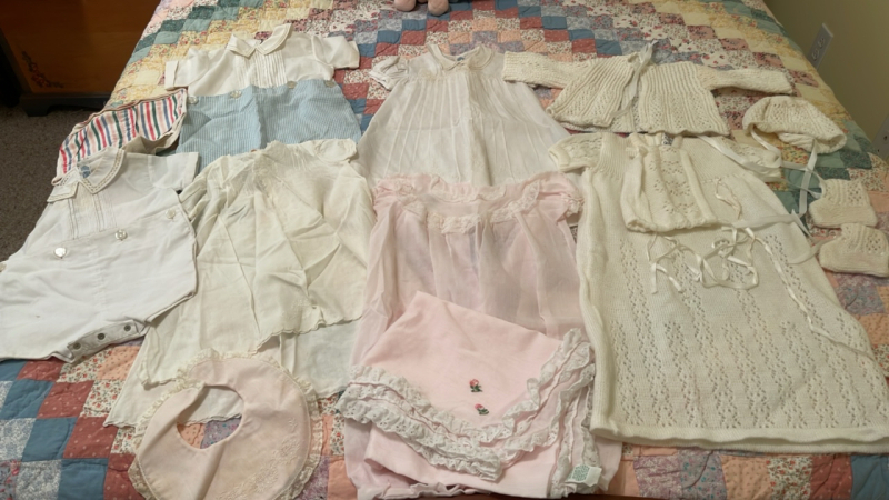 Vintage Baby Attire