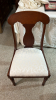 Wooden Step Stool & Antique Dining Chair - 2